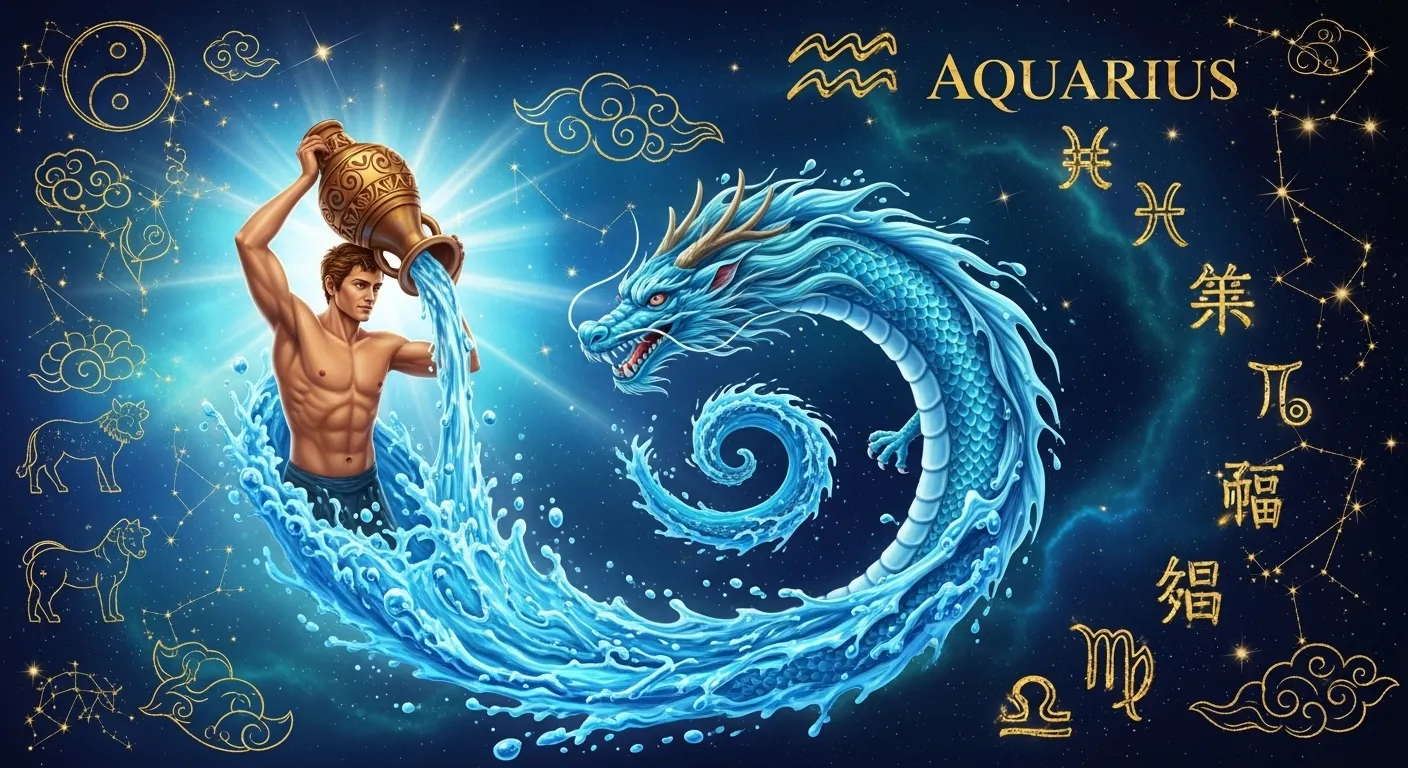 Водолей по восточному гороскопу — сочетание западного и восточного календаря