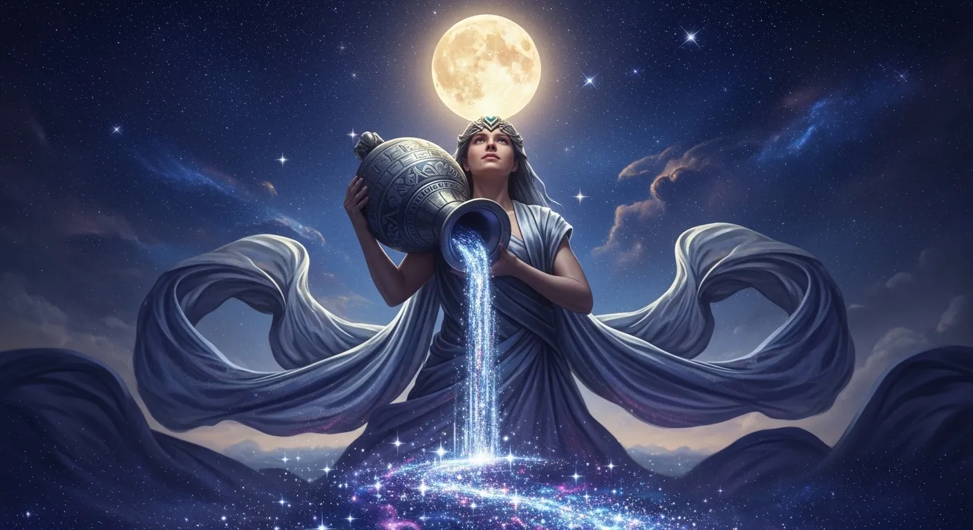 Лунный гороскоп и энергия для Водолея